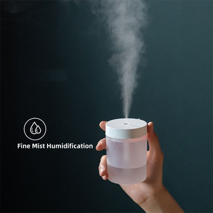 Mini Air Humidifier 260ML Aromatherapy Diffuser Portable Sprayer USB Essential Oil Atomizer LED Lamp