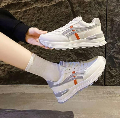 Brand new fashionable Women Girls Sneakers for casual wear running light hiking shoes breathable easy to clean fashionable Girl shoes