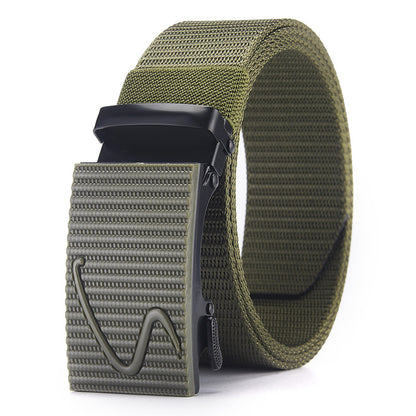 Tactical Belt male Army Style Combat Belts Military Nylon men Belt Lumbar Battle Belts student military training cargo female Belt waist Soldier Belt women belt lady Automatic buckle Outdoor Training