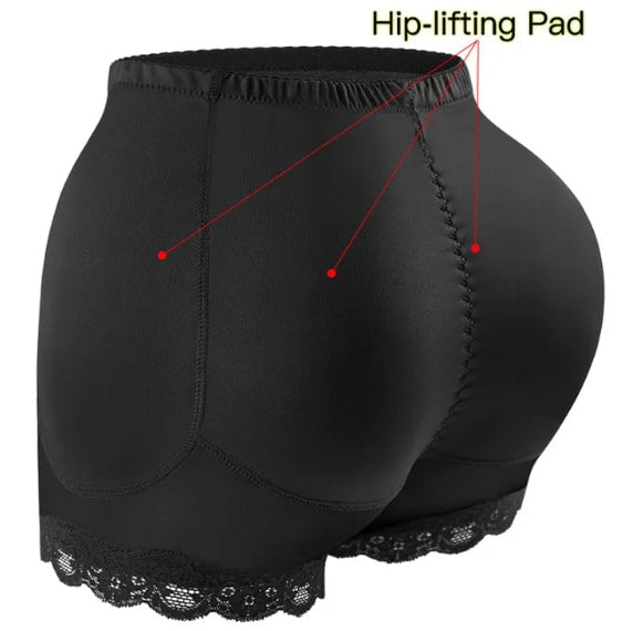 Women Hip Enhancer Body Shaper Underwear With Hips Pads Filler Sexy Big Butt Enhancer Control Panties Belly Smooth Shapewear Fake Buttock Plus Size