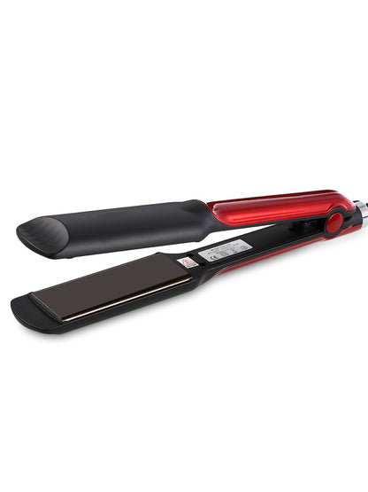 Professional Hair Straightener Titanium Porttable Fashion Style Plate Perm Flat Hair Iron Wet / Dry Wide Plates Fast Heating Hair Styling