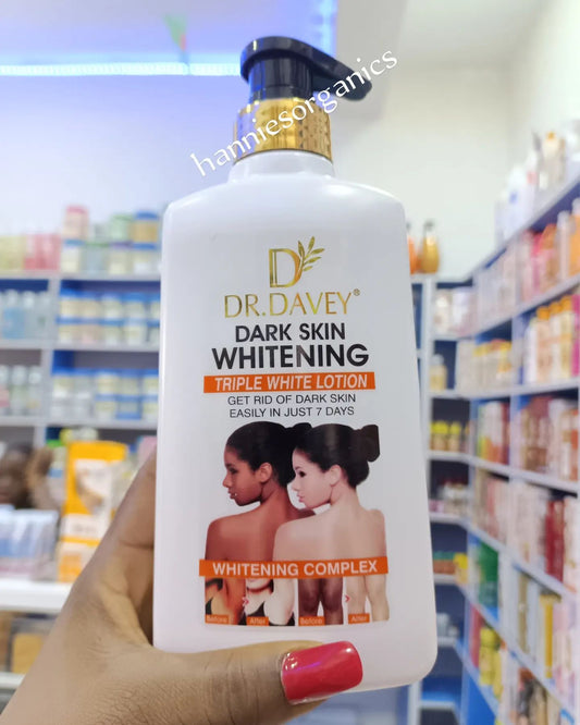 DR.DAVEY Fast Skin Whitening Body Lotion For Hand And Face,Moisturizing Body Cream Glows and Brightens Moisturizes and Hydrates Treats Acne and Spots Evens Skin Tone