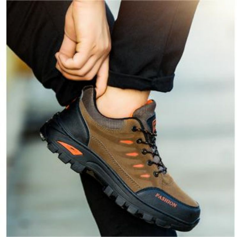 Leisure Outdoor Sports Mountaineering Work Commuter Shoes Thick Soled Camel Shoes For Men