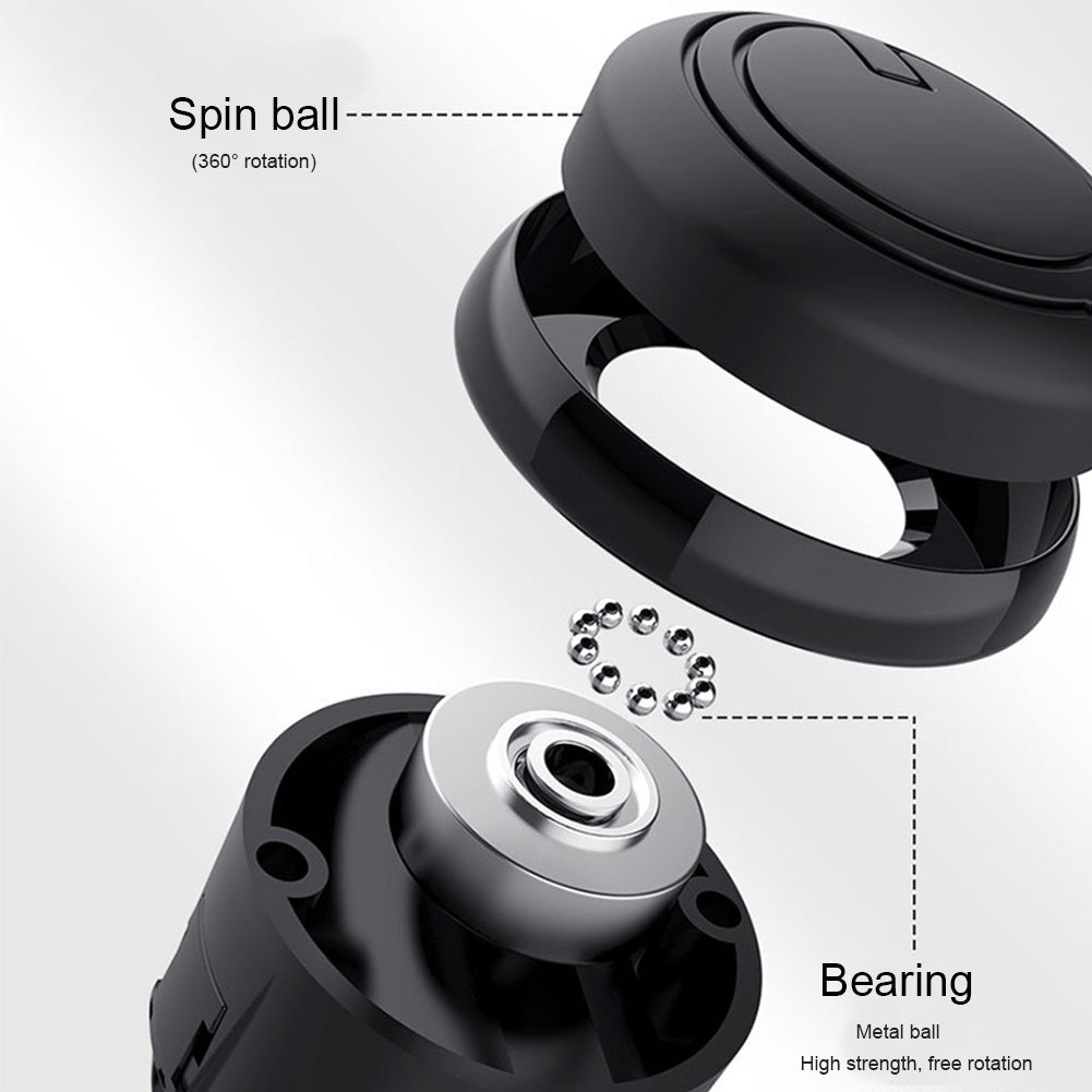 Turning Steering Wheel Booster Spinner Knob 360 Degree Rotation Metal Bearing Power Handle Ball Shaped