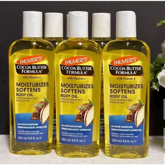 OFFER] Palmers Cocoa Butter Formula Daily Skin Therapy & Cocoa Butter Moisturizing Body Oil with Vitamin E, Glow Skin Hydration Palmer's lnstant Absorption Bath Body and Shower, 8.5 Ounces