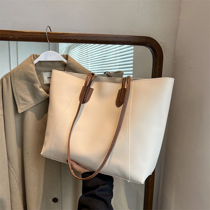 Europe And America New Female Bag Single Shoulder Bag Handbag Big Bag Large Capacity, Stylish Shoulder Handbag Tote Bag