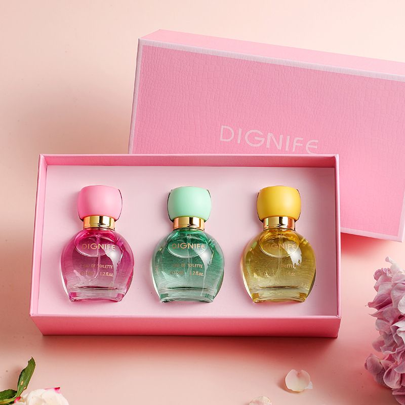 New Arrival 35ML*3 Women's Perfume Set Long Lasting Fresh Floral Fragrance Original Brand Parfum Spray 3 in 1 Gift Set