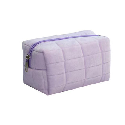 Ladies 1 Large Zipper Travel Toiletry Bag For Premium Makeup Bag