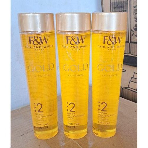 fair and white Gold Ultimate 2 Unifier Even Tone Revitalizing Argan Oil