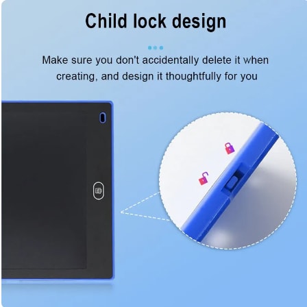 8.5 Inch Smart LCD Handwriting Board Children Electronic Hand Painted Panel Painting Graffiti Dust Free Inkless And Anti Erasing Lock