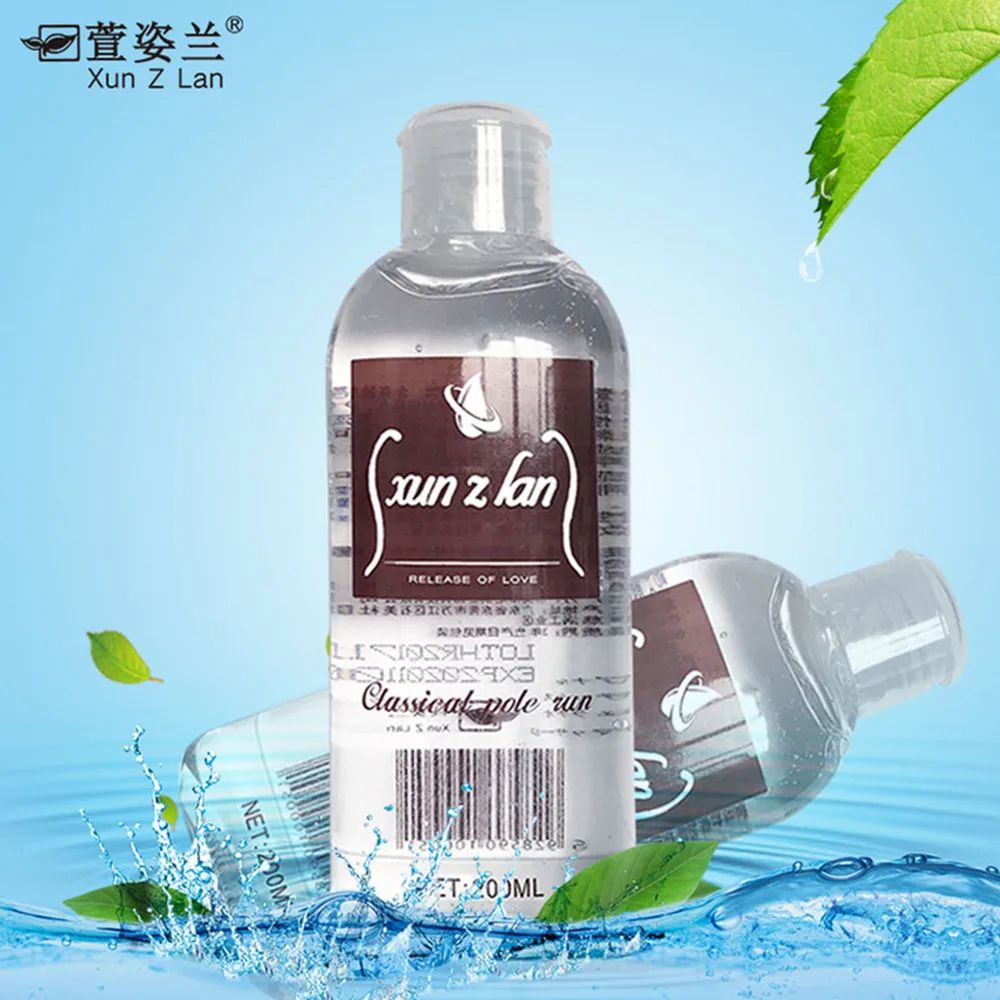 200ml Water Based Sex Lube Long Lasting Lubricant Edible Massage Body Oil Anal Gel Adult Toys for Sex Valentine Gift for Girlfriend Wife Water-soluble Lubricants get Dildo Cock Ring For free