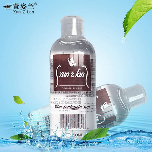 200ml Water Based Sex Lube Long Lasting Lubricant Edible Massage Body Oil Anal Gel Adult Toys for Sex Valentine Gift for Girlfriend Wife Water-soluble Lubricants get Dildo Cock Ring For free
