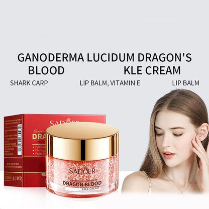 Lingzhi Dragon's Blood Herbal Face Cream Retinol Placenta Dragon Blood Cream For Women Whitening Face Moisturizer Firm Skin Care