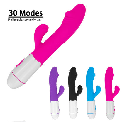 Women's Upgraded Vibrator Powerful G Spot Silicone Vaginal Vibrator Dildo Sex Toy