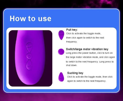 3 In 1 Sucker Patting Vibrator For Women Clitoris Stimulator G-Spot Powerful Vibro Dildo Wand Female Clit Sucker Adult Sex Toys