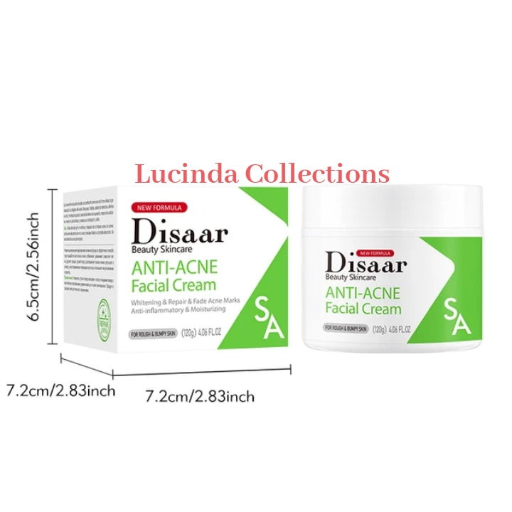 Salicylic Acid Anti-acne Facial Cream Ceramide Whitening Repair Fade Acne marks Anti-inflammatory Moisturizing SA - Disaar