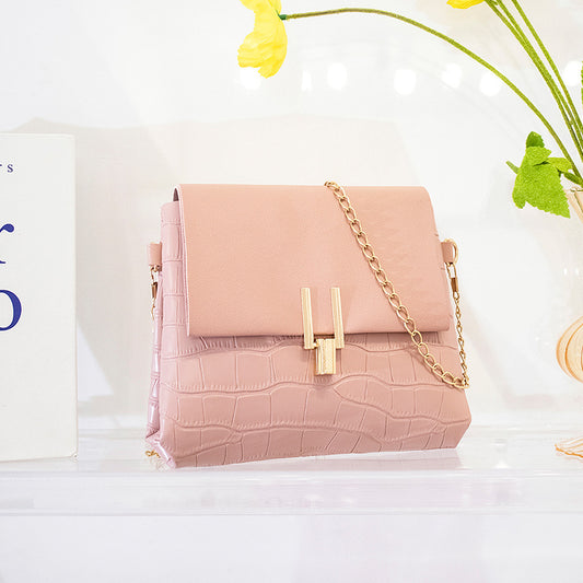 Fashion Lady Simple Shoulder Bag Classic Handbag PU Leather Handbags Sling Bags Crossbody Bags FOR Ladies Gift