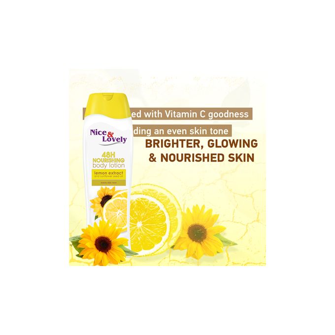 【Pack of 2】Nice & Lovely Lemon 360ml lotion