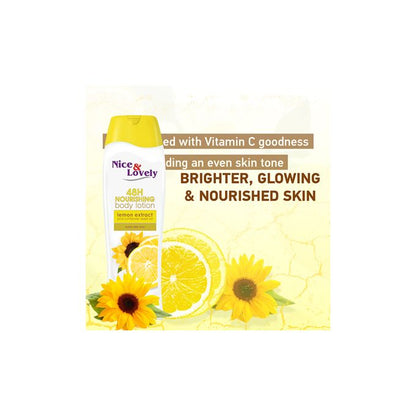 【Pack of 2】Nice & Lovely Lemon 360ml lotion