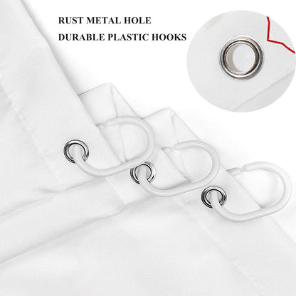 1PCS Dolphin Shower Curtain Shower Curtains Blue Ocean Wildlife Theme Bathrooms Shower Curtains Waterproof