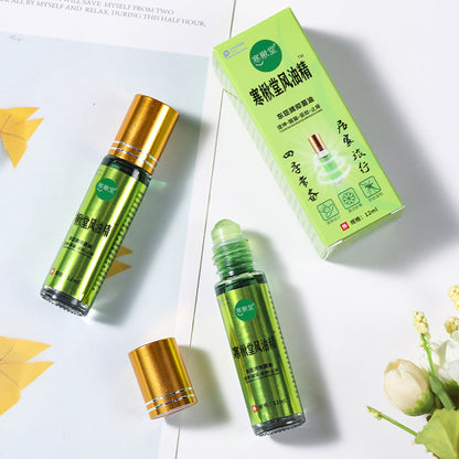 Mint pure essential oil is refreshing and anti mosquito bites, relieving dizziness, headache, dizziness, and motion sickness, treating migraines and headaches. Massage oil