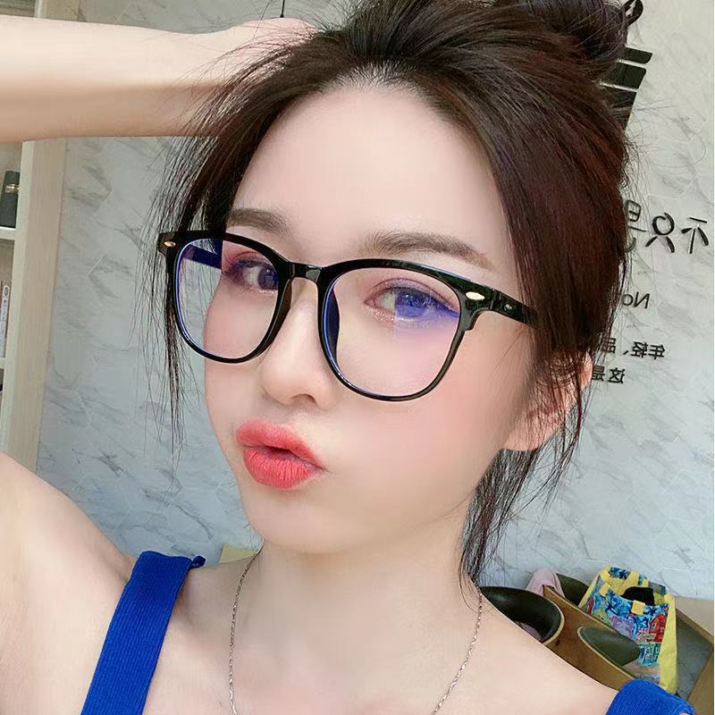 Anti Blue Light Glasses Women Vintage Computer Men Eyeglasses Plain Frame Gaming Spectacles Bluelight Glasses Eyewear