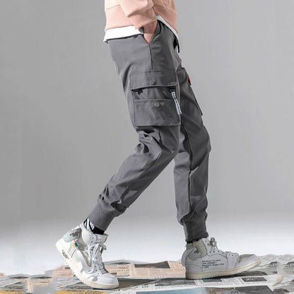 Men Cargo Pants Trousers Overalls Male Clothes Straight Trousers Joggers Pants
