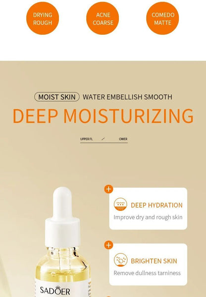 3 Packs Sadoer Turmeric Soap Bar + Serum + Cream Skin Care for Shower, Smoothing and Cleanses Skin Face Wash Soap Face Serum, Face Wash Oily Skin Bar Soap for Face and Body (Serum Soap Set)