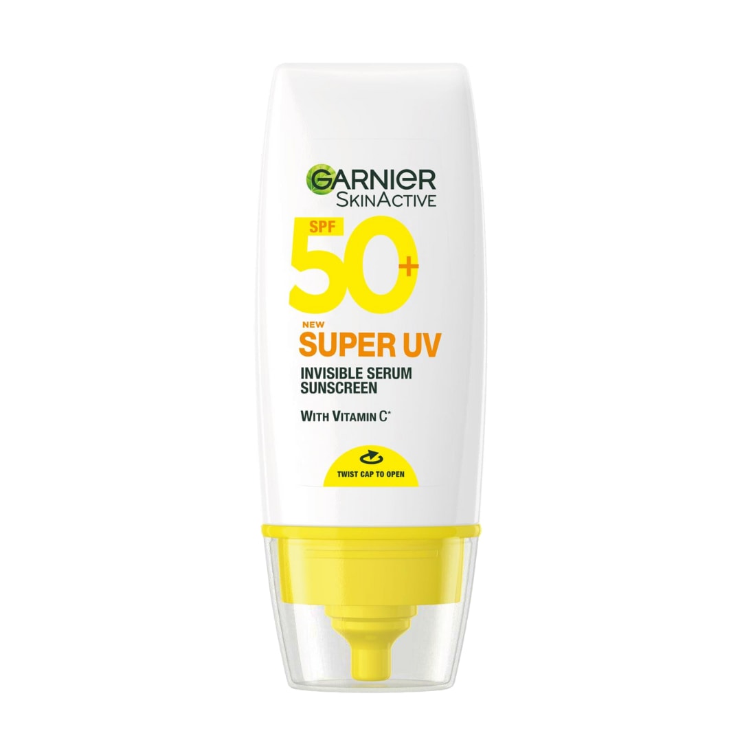 【Discounted】Garnier Super UV Invisible Serum Sunscreen SPF 50 30ML