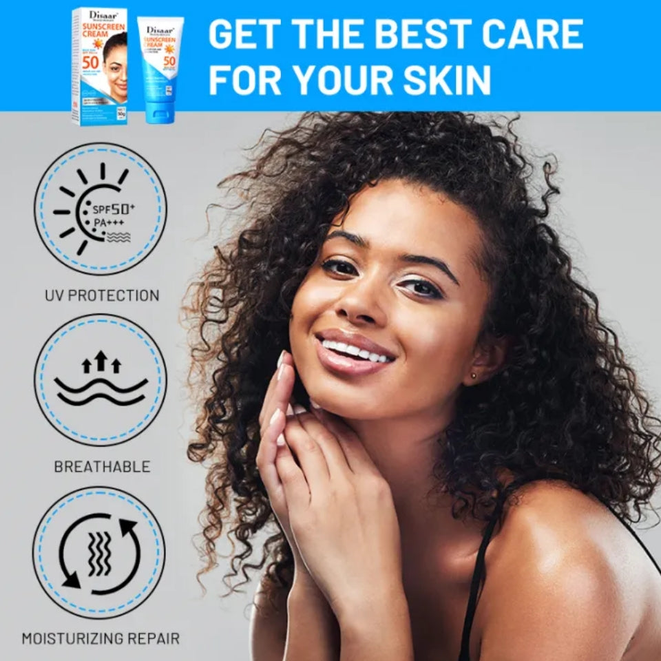 Disaar Suncream Cream Max Sun SPF 60 PA+++ UVA UVB Protection Nourishing & Moisturizing