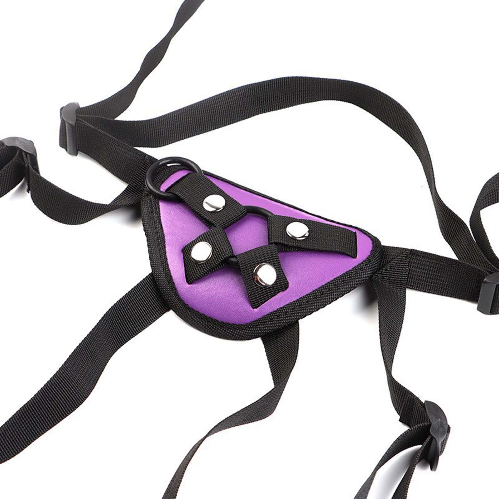 Women Strap-on Harness Adjustable Universal Chastity Belt BDSM Bondage Strap for Suction Cup Dildo Butt Plug Erotic Fetish Adult Sex Toy For Women Lesbian Men Couples