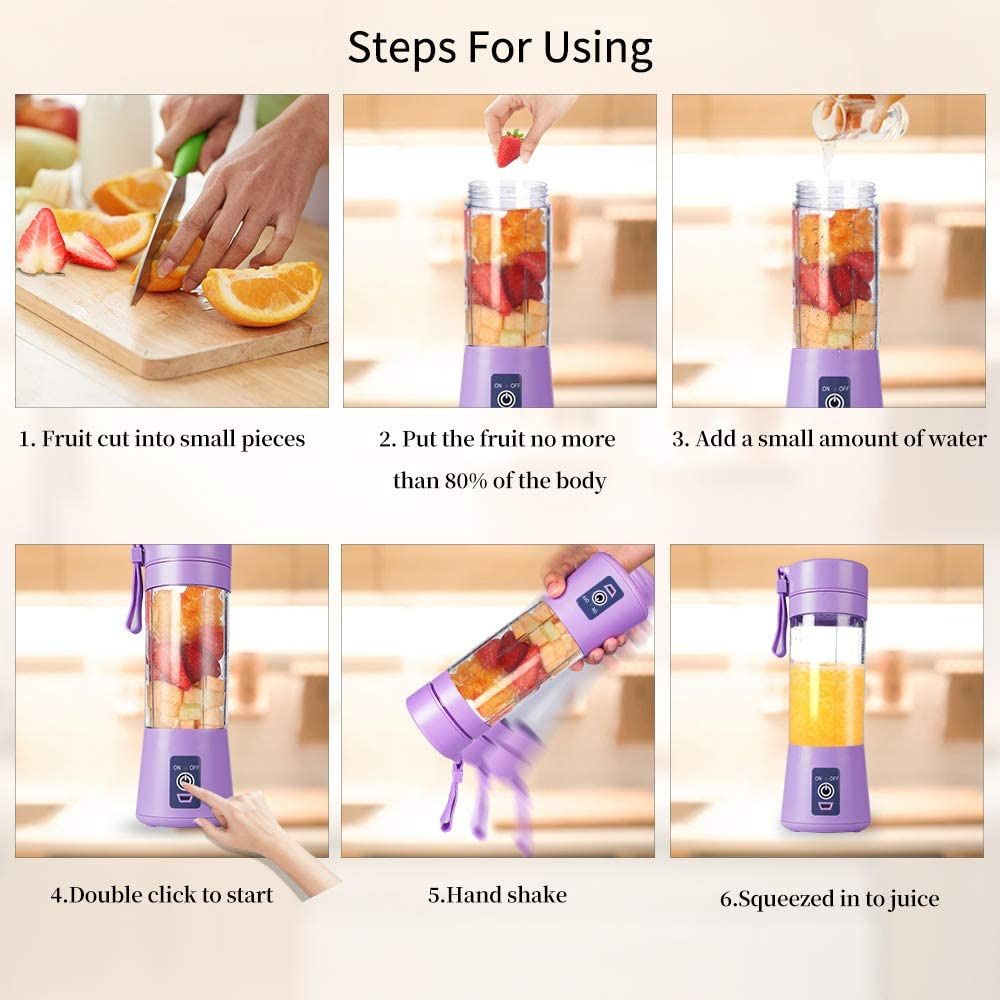 Handheld juicer Portable multifunctional juicer fruit blender