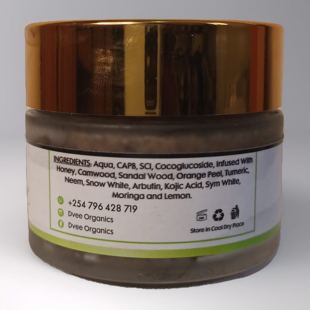 Magical Black Oshaprapra Soap - Dvee Organics - Brightening Body/Face Wash Good for Sebum Regulation, Spots & Acne Removal