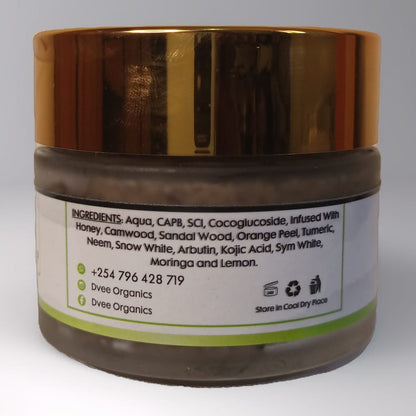 Magical Black Oshaprapra Soap - Dvee Organics - Brightening Body/Face Wash Good for Sebum Regulation, Spots & Acne Removal