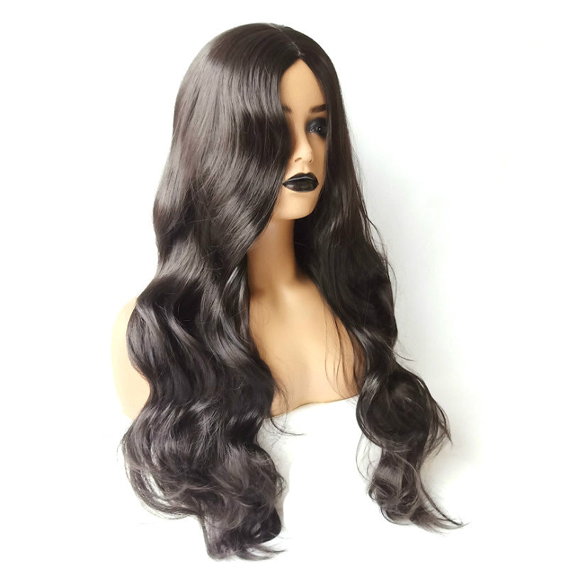 Glueless Women Wigs Human Hair Body Wave Wig Black Long Curly Ladies Hair For Women Gift