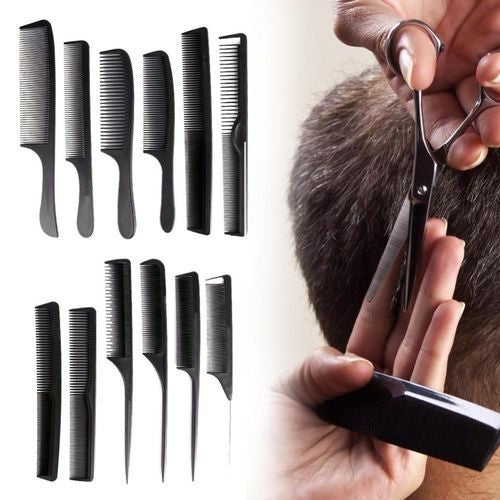 Hairdressing Combs,Multifunctional Hair Design Hair Detangler Comb Makeup Barber Haircare Styling Tool Set