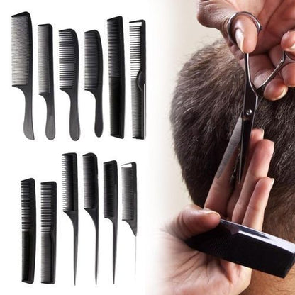 Hairdressing Combs,Multifunctional Hair Design Hair Detangler Comb Makeup Barber Haircare Styling Tool Set