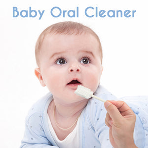 30pcs/box Baby Tongue Cleaner Disposable Gauze Toothbrush Paper Rod Infant Oral Cleaning Brush Stick Baby Oral Cleaner