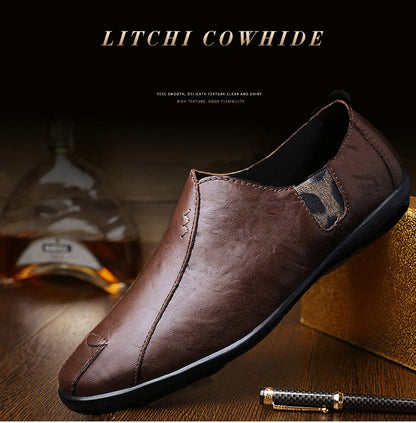 Unique individual style Men's Shoes Loafers sneakers Business casual shoes Versatile shoes Loafers