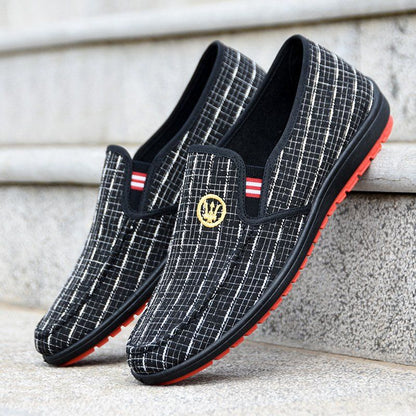 Men Shoes Loafers Casual Shoes Flat Shoes Men Pull On Shoes