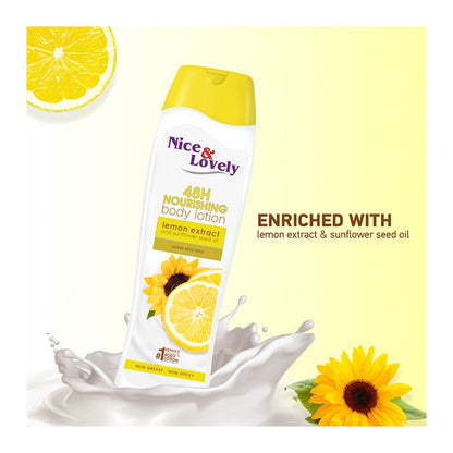 【Pack of 2】Nice & Lovely Lemon 360ml lotion
