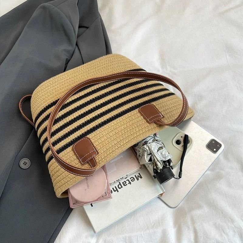 Mateamoda Open-top Canvas Tote Bag