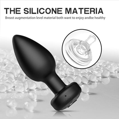 Anal Plug Adult Sex Toy,Adult Sex Toys and Games for Men Women,Wireless Remote Control 10 Frequency Vibration,Small Butt Plug for Female Male Prostate Massage Vibrating Anal Sex Toys for Men