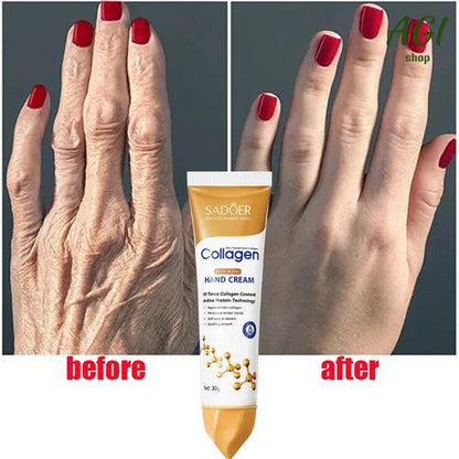 Collagen Anti-wrinkle Hand Cream Skin Soften Nourish Anti-drying Whitening Moisturizing African Skin Care Cracked Repair Products Hand Creams & Lotions