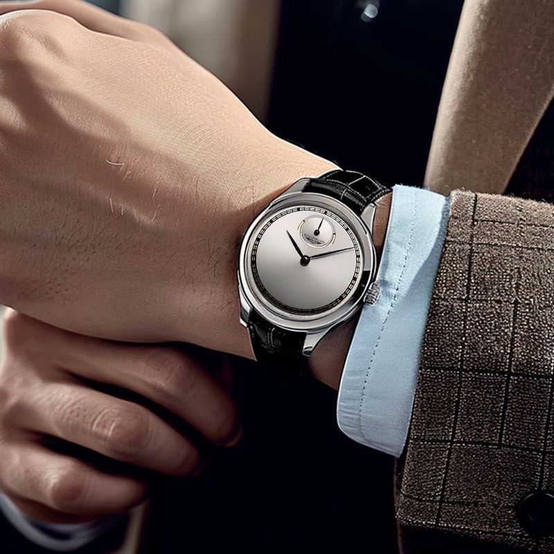 Fashion Men Watches Leather Men's Watches Quartz Business Watches Male Wrist Watch