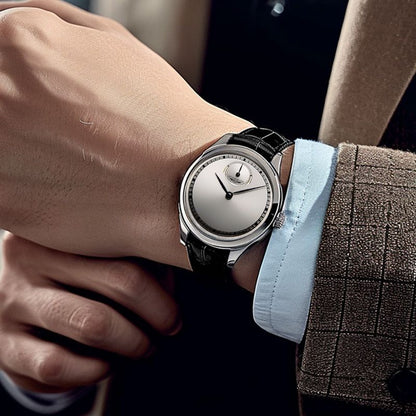 Fashion Men Watches Leather Men's Watches Quartz Business Watches Male Wrist Watch