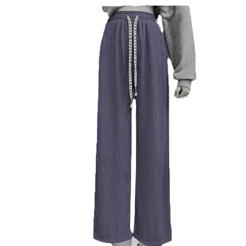 Summer women's clothes thin pants students clothing girls loose straight leg sweatpants trousers ladise long casual sports pants