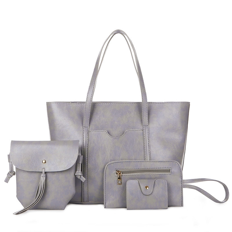 4 PCS/Serts Bags Women Handbags For Women Bags Ladies Bags Crossbody Bags Shoulder Bags Purse Wallet Classic Elegant On Sale Discount