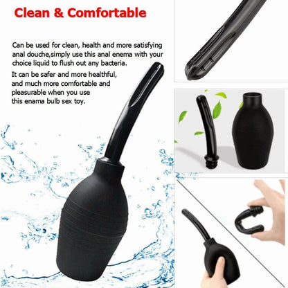 310ml Anal Douche Enema Bulb Vaginal Douche Cleaner Large Capacity Cleansing Bulb for Women Men Health for Colon Cleaning Detox Constipation