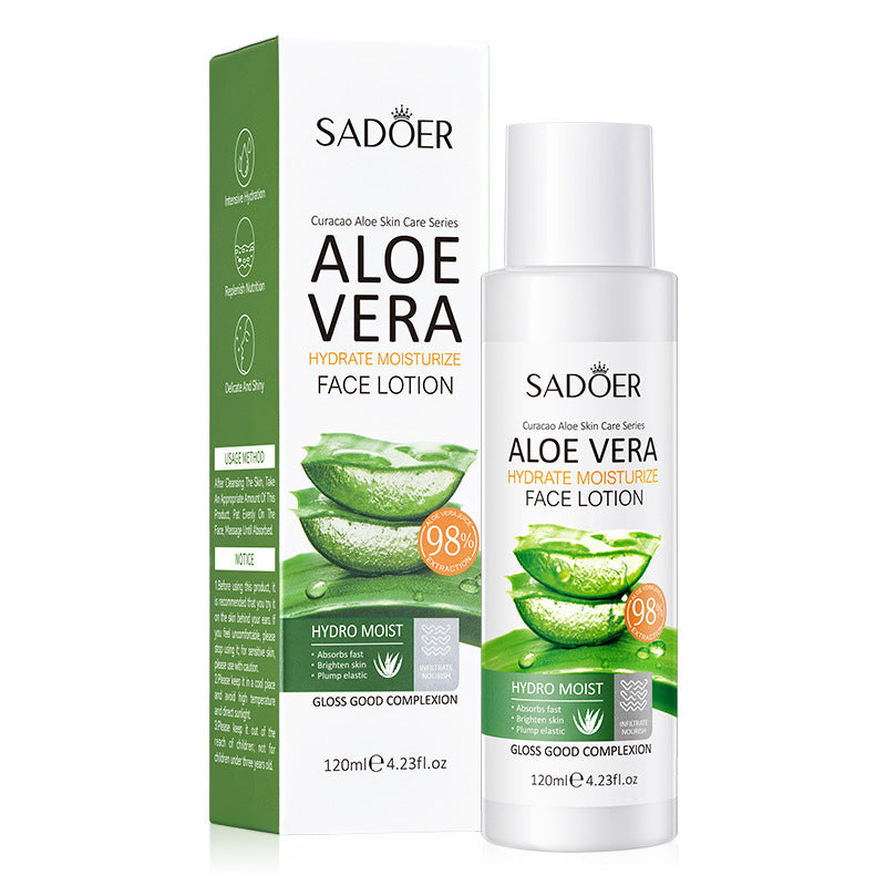 SADOER 27PCS Skin Care Set Aloe Vera Moisturizer Whitening Gift Set Face Lotion + Face Toner + Face Serum + Exfoliating Gel + Eye Cream + 20PCS Good Night Gel Masks + Hand Cream + Lip Balm Moisturizin